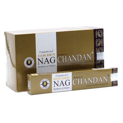 15g Golden Nag - Chandan Incense