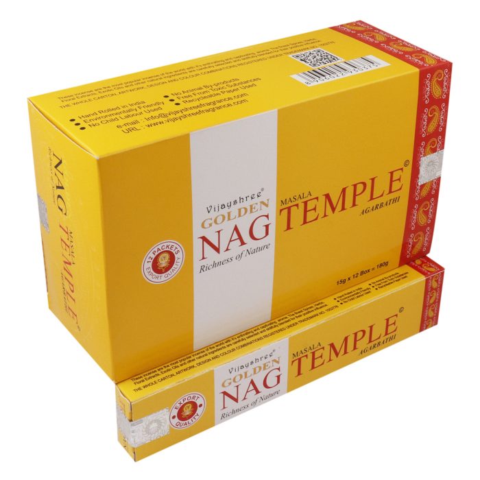 15g Golden Nag - Temple Incense / 15g Golden Nag Temple Incense 1