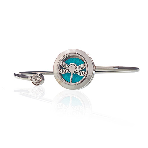 Dragonfly Aromatherapy Bracelet - 20mm: Find Serenity with Style
