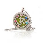 OM Chakra Aromatherapy Necklace - 30mm: Find Inner Harmony and Elevate Your Spirit