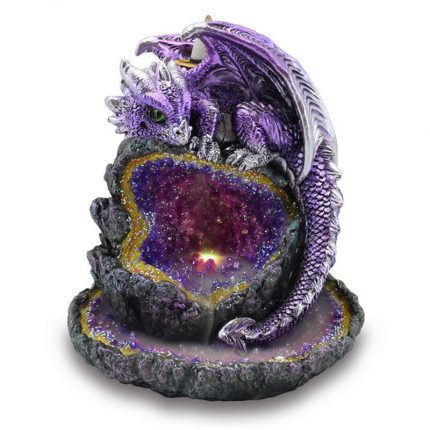 Crystal Cave Purple Dragon LED Backflow Incense
