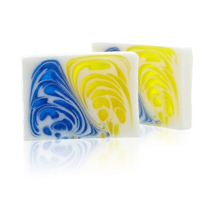 Handcrafted Soap Slice  100g  - Jasmine & Greentea