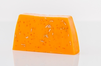 Handmade Soap Loaf - Smiling Orange - Slice Approx 100g