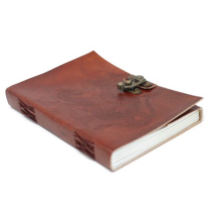 Leather Dragon Notebook (6x8")