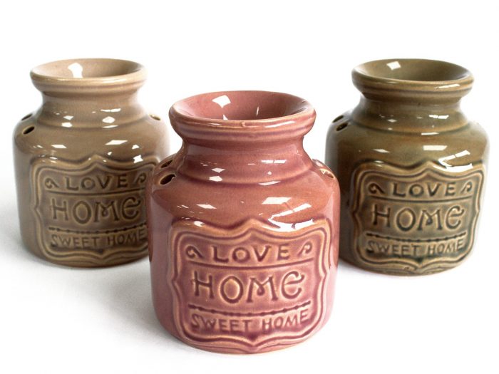 Lrg Home Oil Burner - Grey - Love Home Sweet Home / Lrg Home Oil Burner Lavender Love Home Sweet Home 3