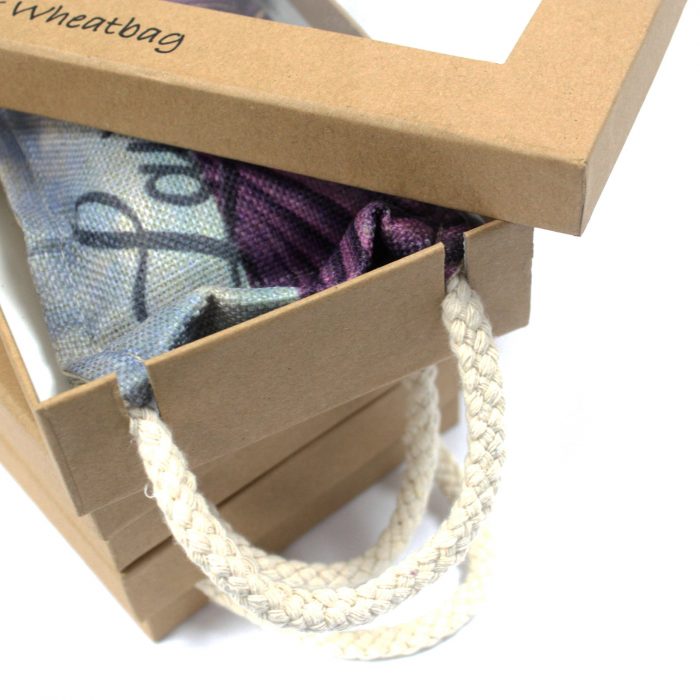 Luxury Lavender Wheat Bag in Gift Box - Blue Viper / Luxury Lavender Wheat Bag in Gift Box Blue Viper 3 1