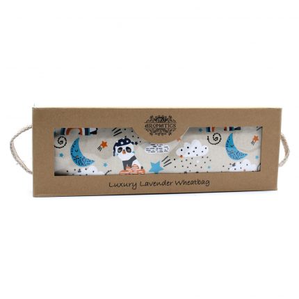 Luxury Lavender  Wheat Bag in Gift Box  - Sleepy Panda