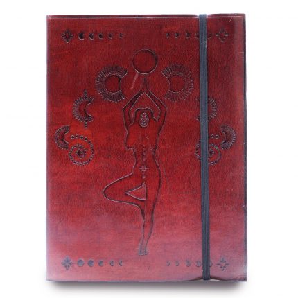 Medium Notebook with strap - Cosmic Goddess