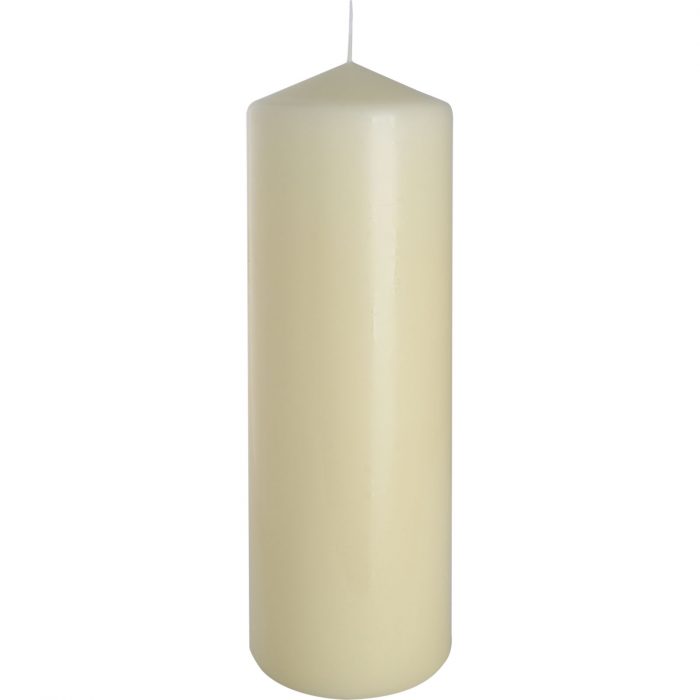 Pillar Candle 80x250mm - Ivory / Pillar Candle 80x250mm Ivory 1 1