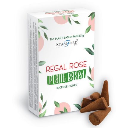 Plant Based Incense Cones - Regal Rose