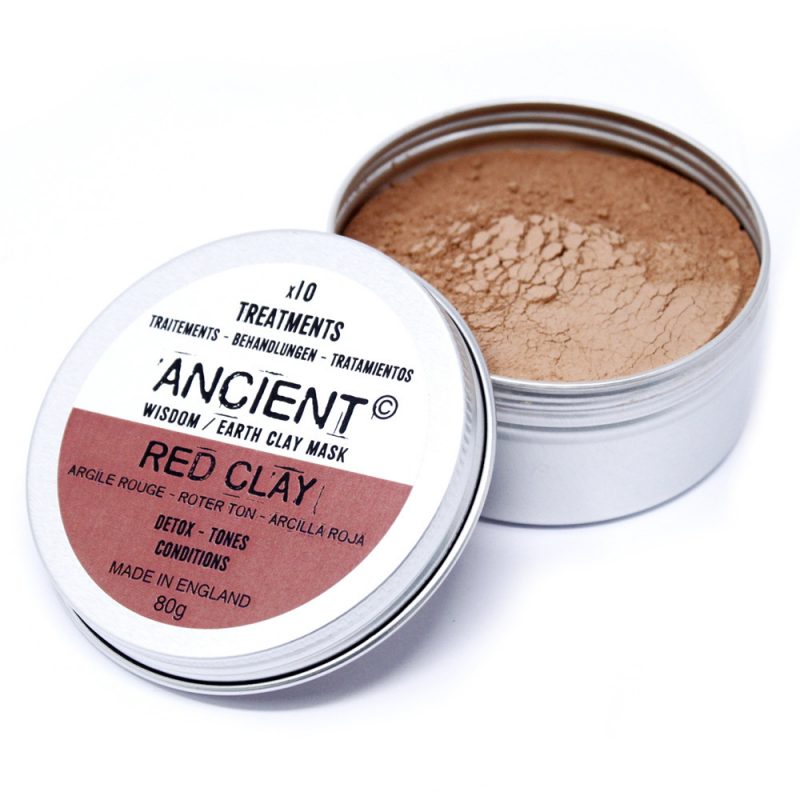Vegan Friendly / Red Clay Face Mask 80g 1
