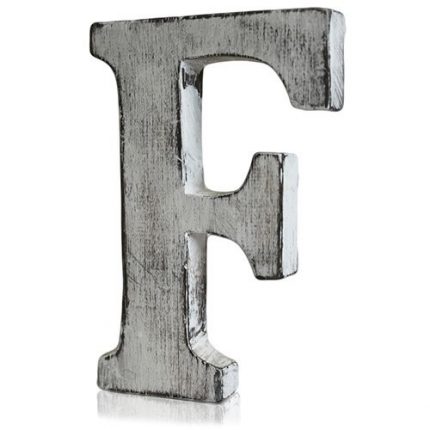 Shabby Chic Letters - F