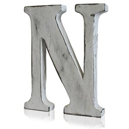 Shabby Chic Letters - N