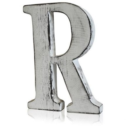 Shabby Chic Letters - R