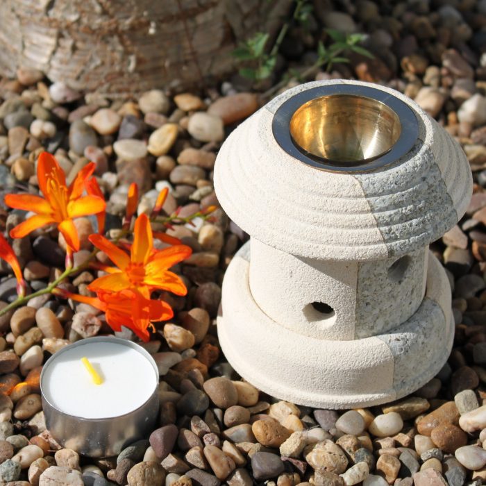 Stone Oil Burner - Combo Lantern / Stone Oil Burner Combo Lantern 1