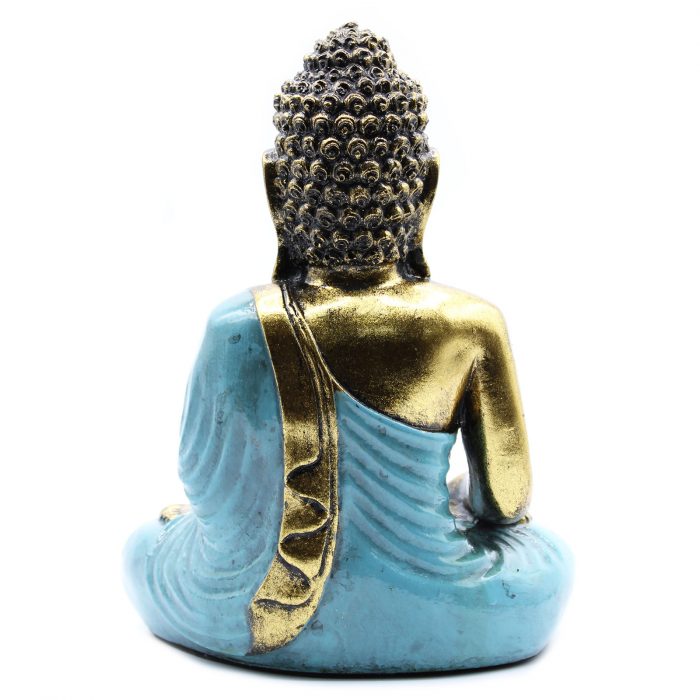 Teal & Gold Buddha - Large / Teal Gold Buddha Large 3