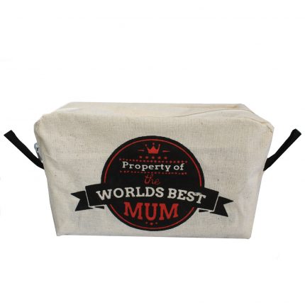 Worlds Best Mum Toiletry Bag: Show Your Love