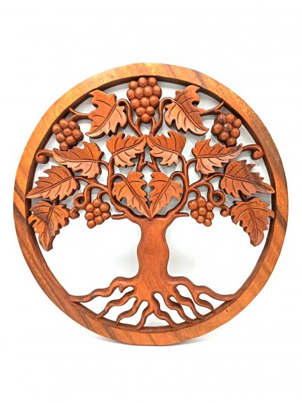 Tree of Life Grapes Panel - 40cm