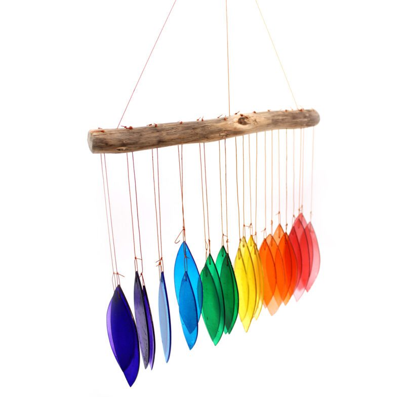 Rainbow Glass Chime - Assorted