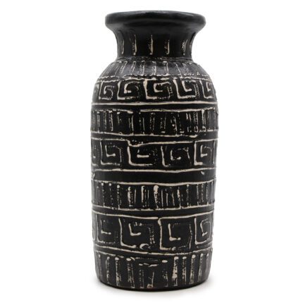Greek Straight Vase - Chocolate